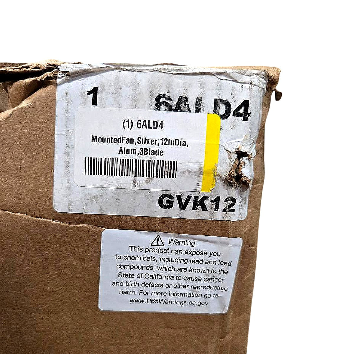 Schaefer GVK12 wall mount circulation fan