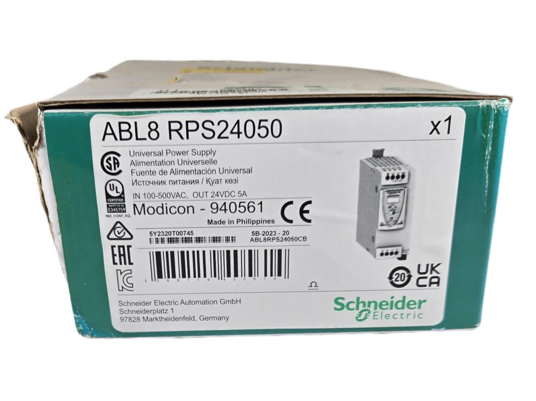 Schneider ABL8RPS24050 DIN Rail Power Supply