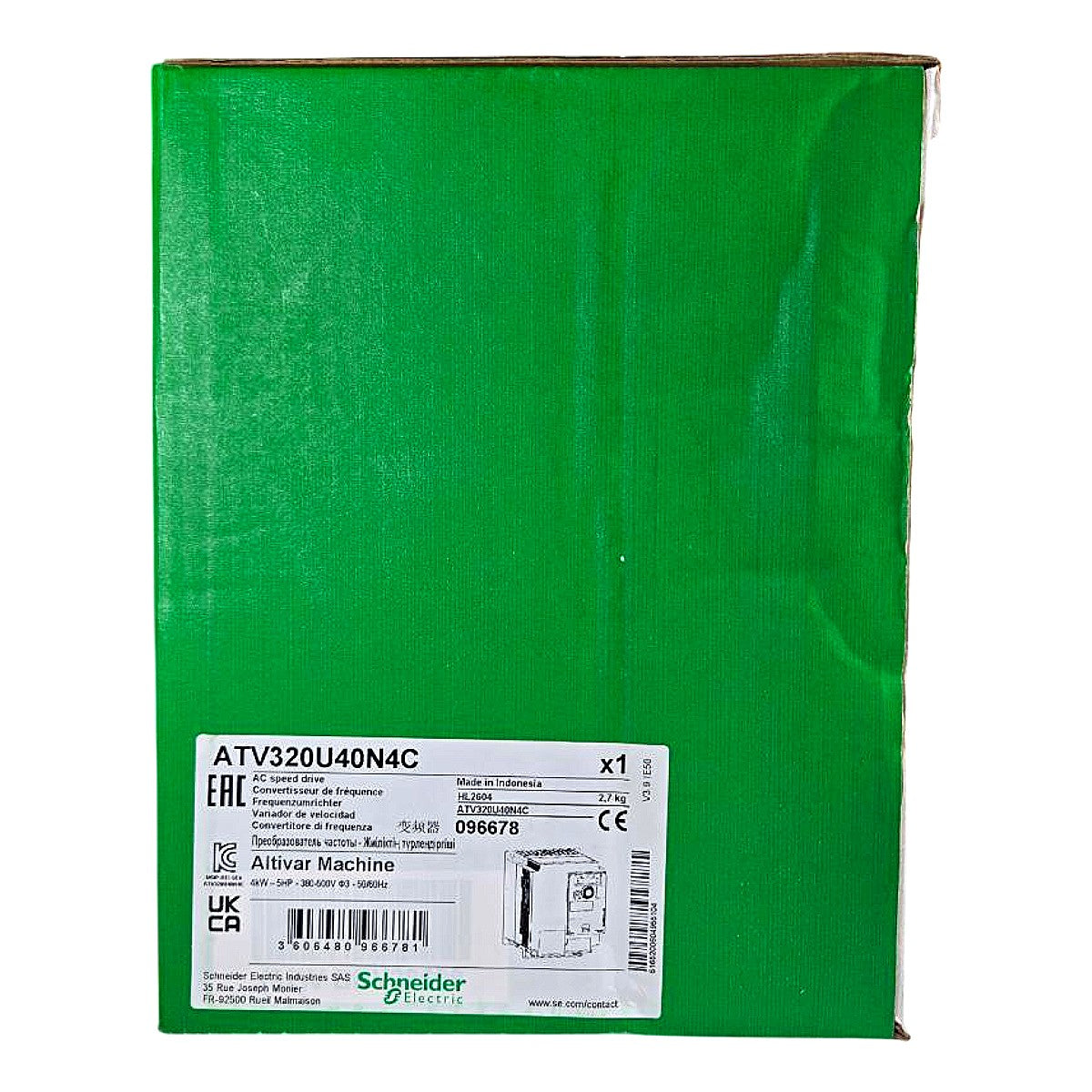 Schneider ATV320U40N4C Variable Frequency Drive