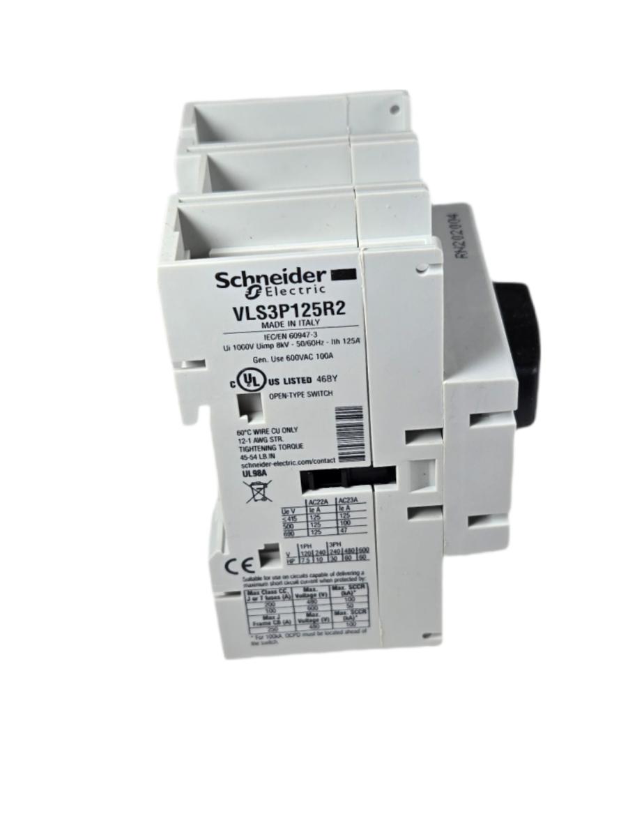 Schneider Electric VLS3P125R2 3-pole load break switch