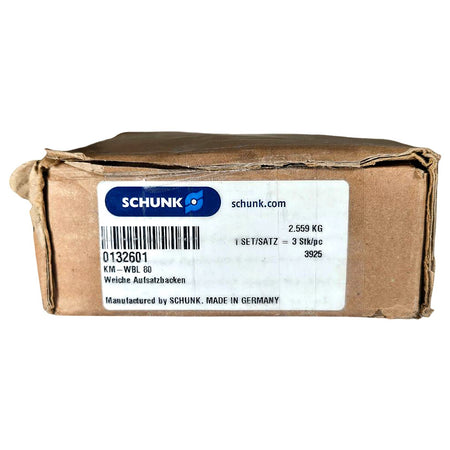Schunk 0132601 lathe chuck soft top jaws