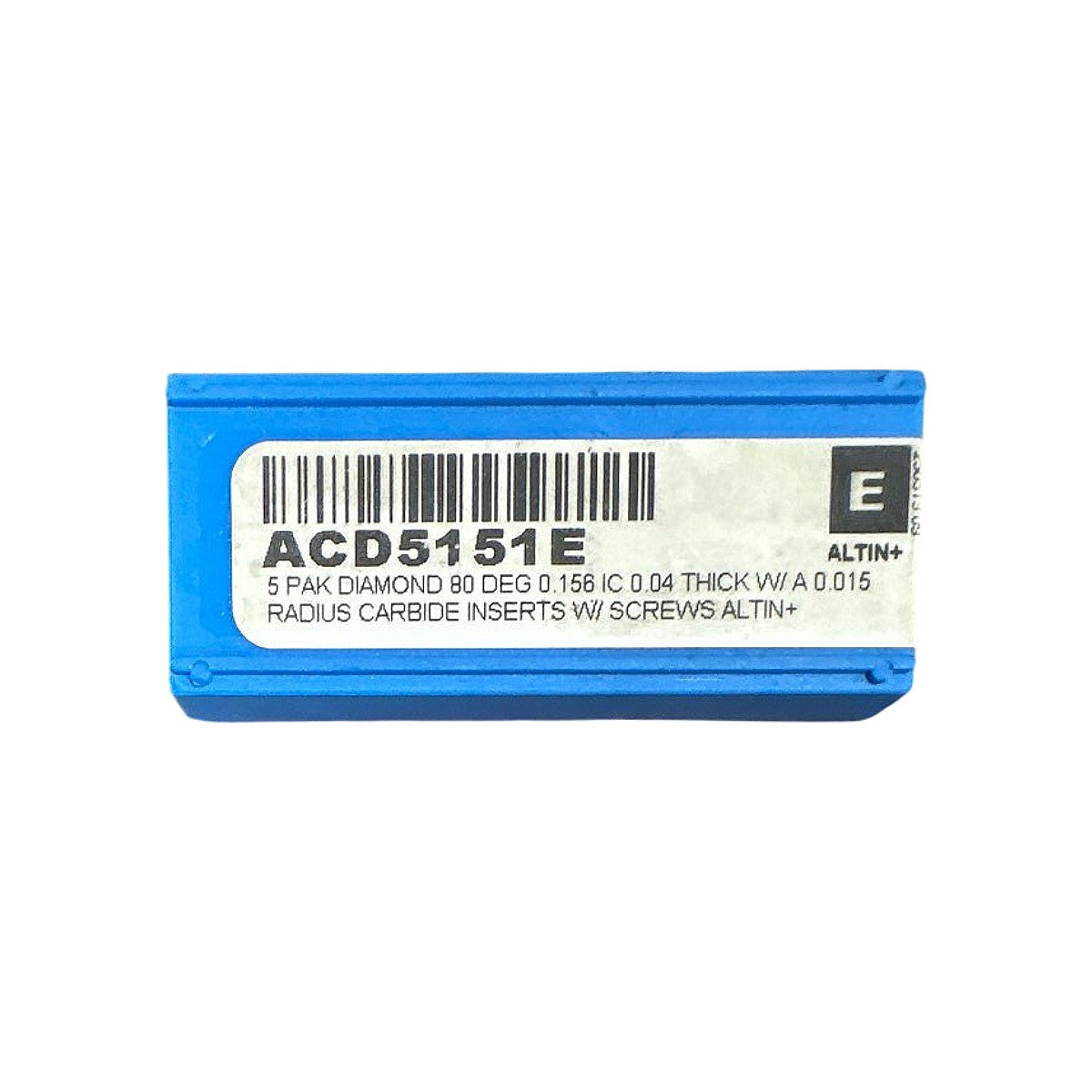 SCT ACD5151E carbide milling insert