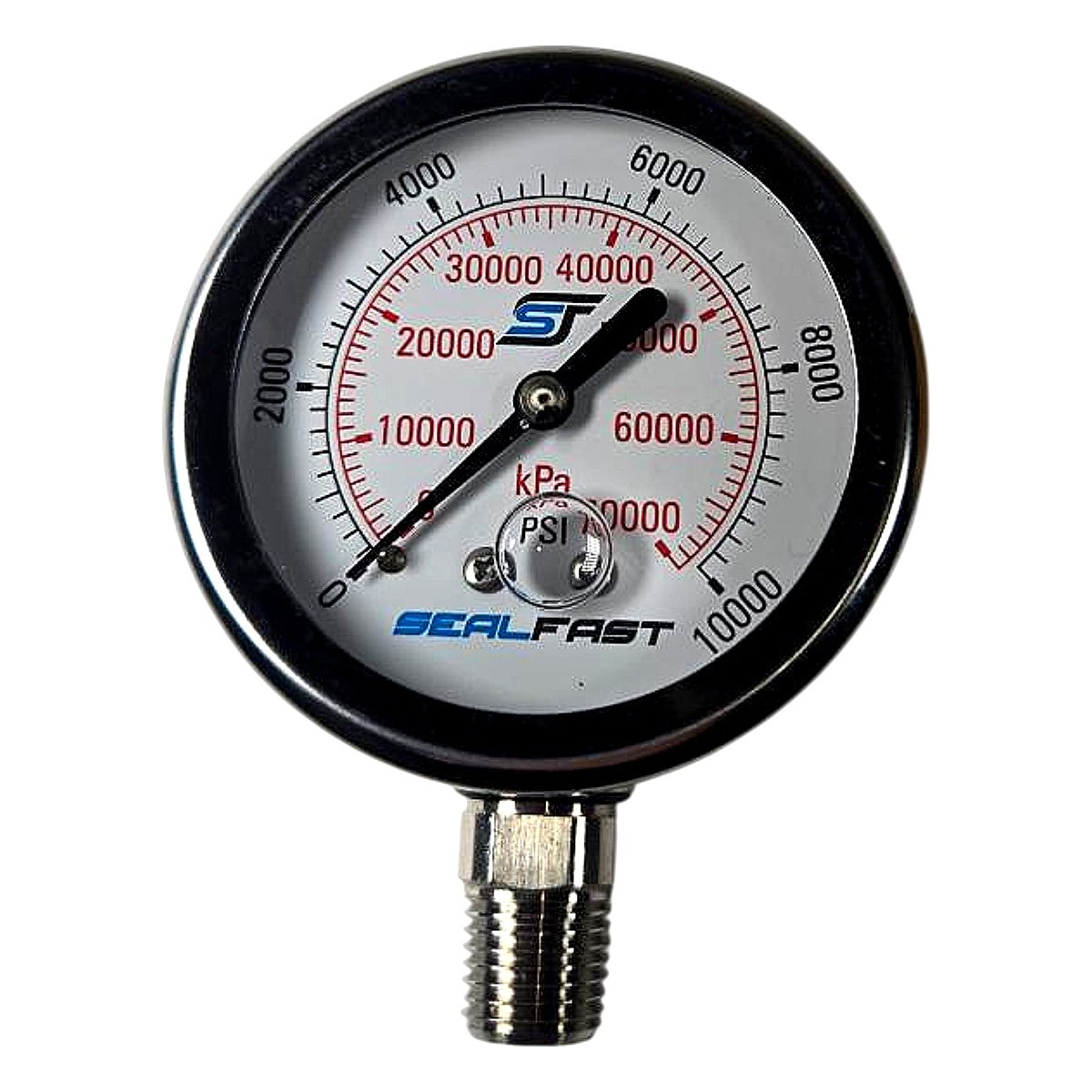 Sealfast G25100001PSS Liquid-Filled Pressure Gauge