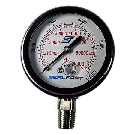 Sealfast G25100001PSS Liquid-Filled Pressure Gauge