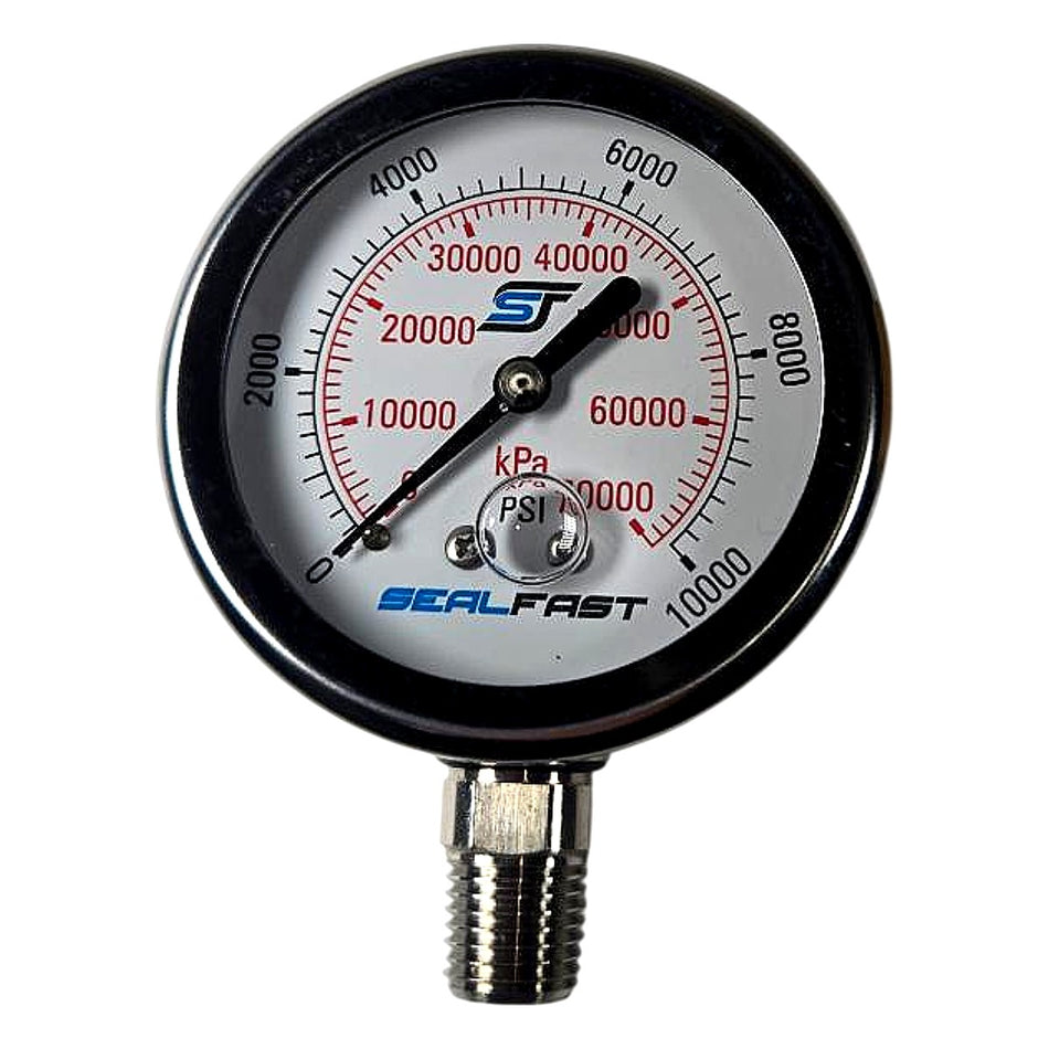 Sealfast G25100001PSS Liquid-Filled Pressure Gauge