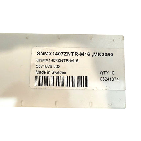 Seco 03241874 carbide milling insert