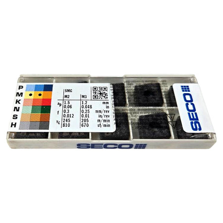 Seco CNMG120408-MF4 carbide turning insert