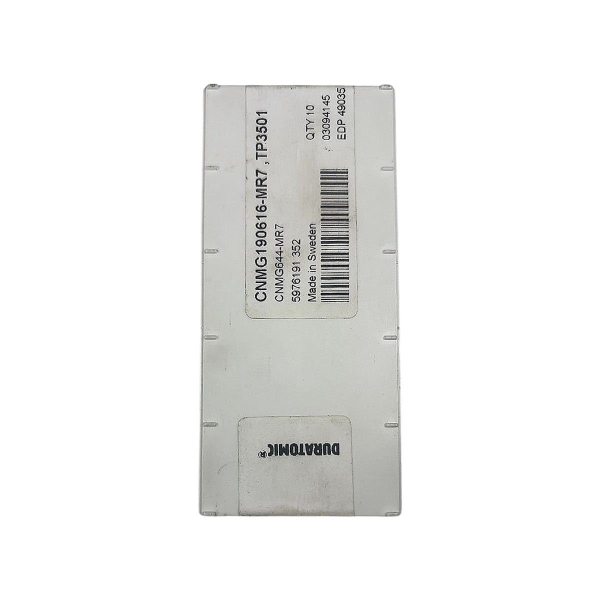 Seco CNMG190616-MR7 TP3501 carbide turning insert