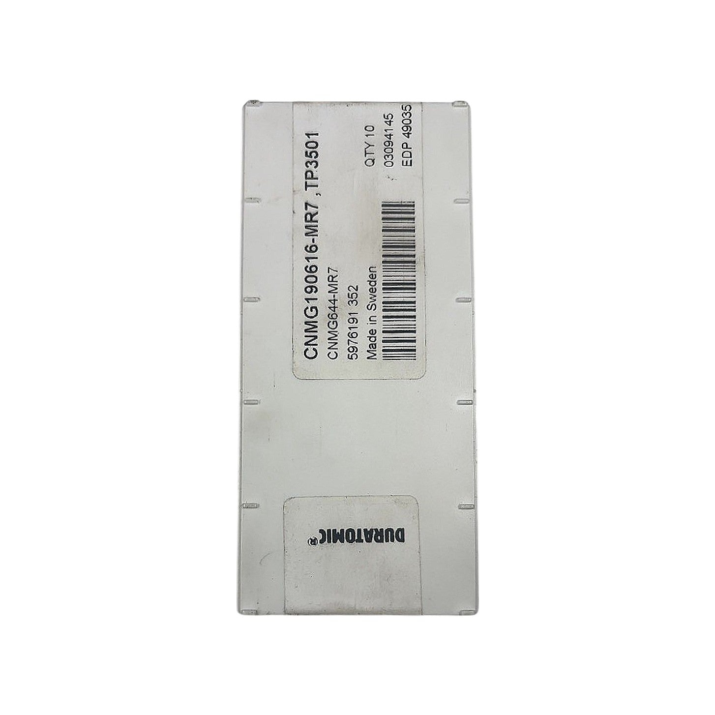 Seco CNMG190616-MR7 TP3501 carbide turning insert