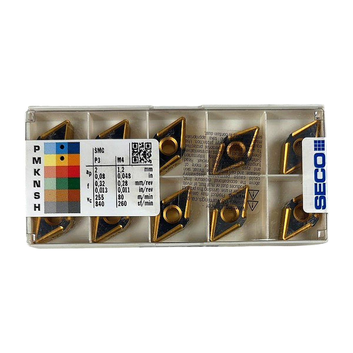 Seco DNMG150612-M3 TP40 CVD Carbide carbide turning insert