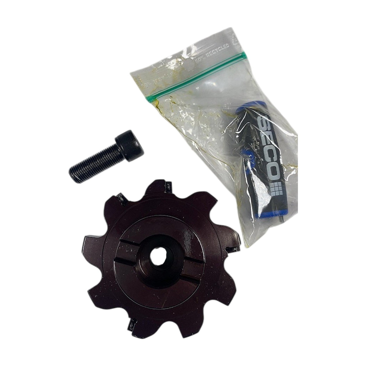 Seco R335.18-04.00-0.75F-3N 4in Dia 3-Insert indexable milling cutter