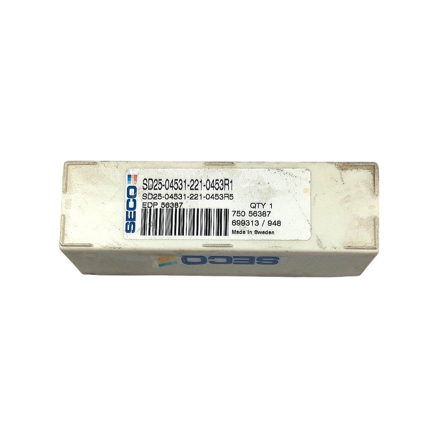 Seco SD25-04531-221-0453R1 solid carbide twist drill