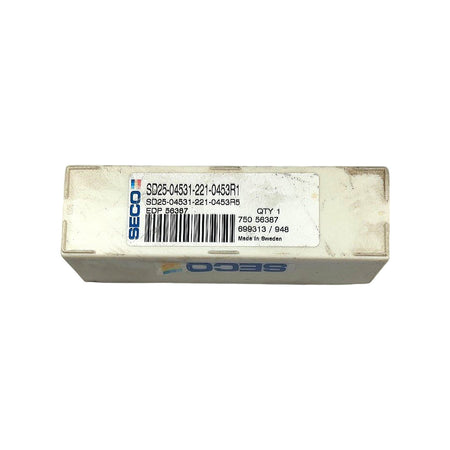 Seco SD25-04531-221-0453R1 solid carbide twist drill