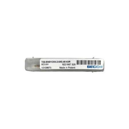 Seco T32-SN01C03-2.6X0.45-63R spiral point machine tap