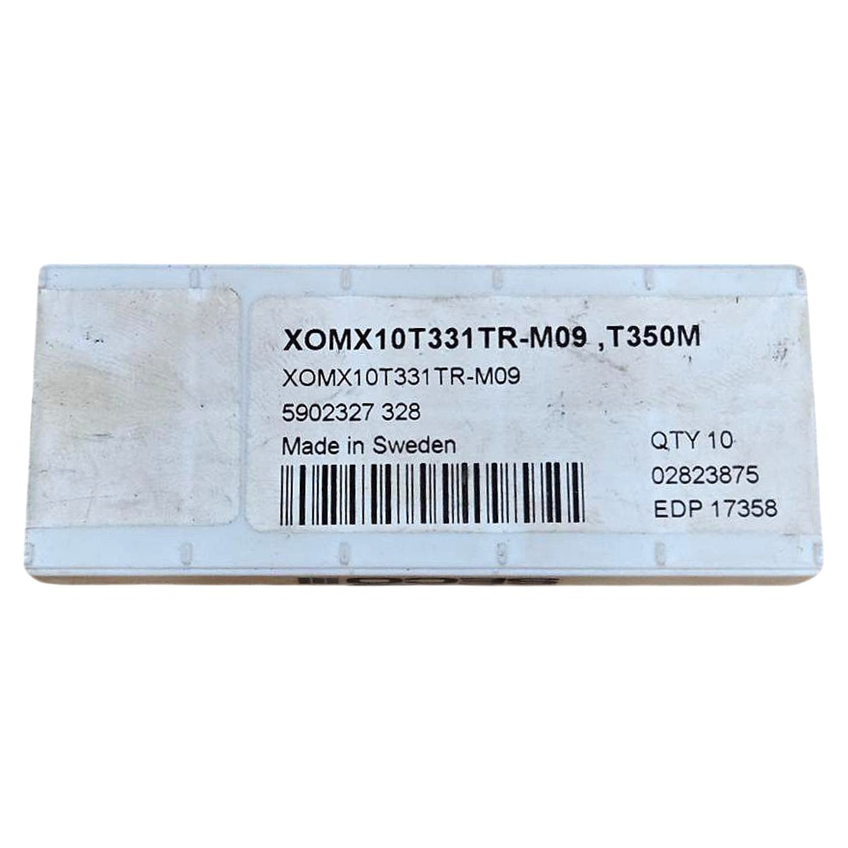 Seco XOMX10T331TR-M09 carbide milling insert