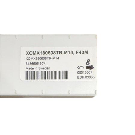 SECO XOMX180608TR-M14 carbide milling insert