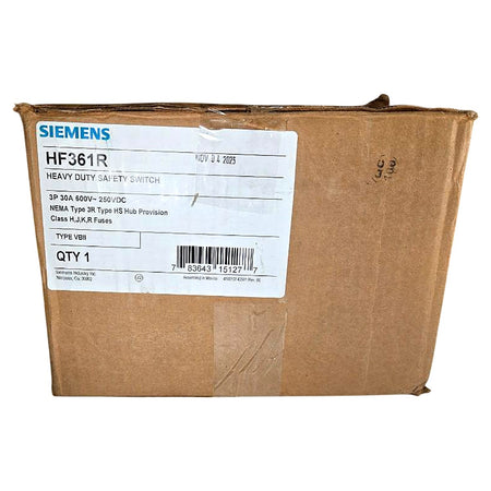 Siemens HF361R heavy duty safety switch