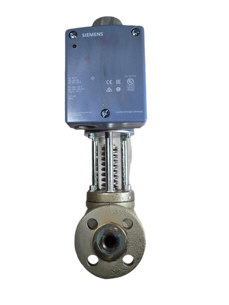 Siemens MVF461H15-3 magnetic control valve with actuator