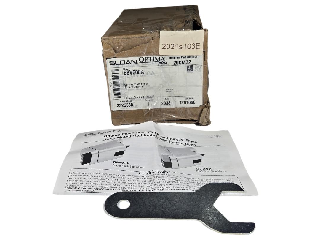 Sloan EBV-500-A electronic flushvalve operator