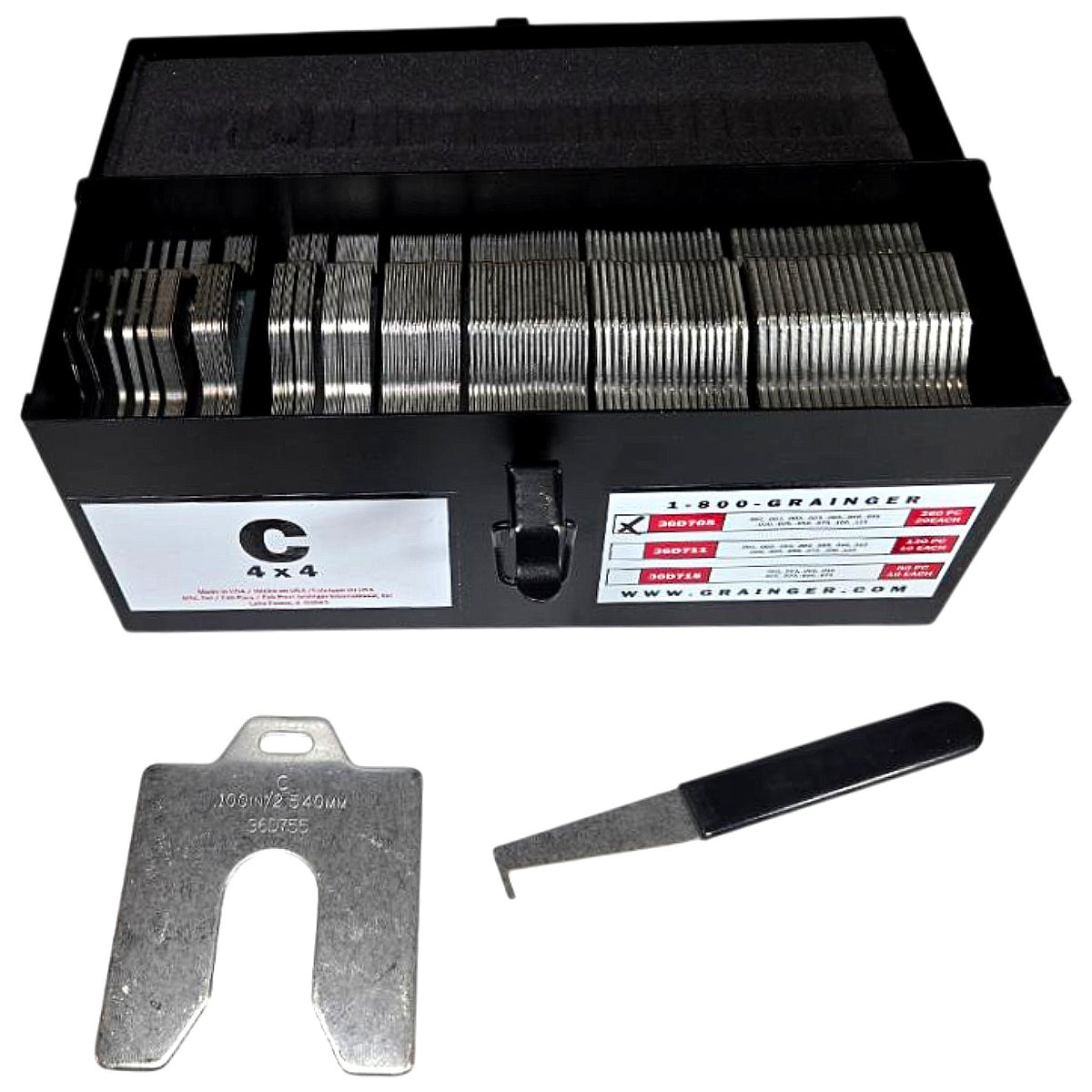 Slotted Shim 36D705 Slotted Shim Assortment