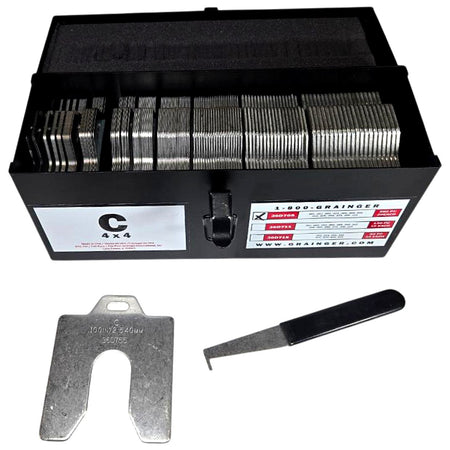 Slotted Shim 36D705 Slotted Shim Assortment