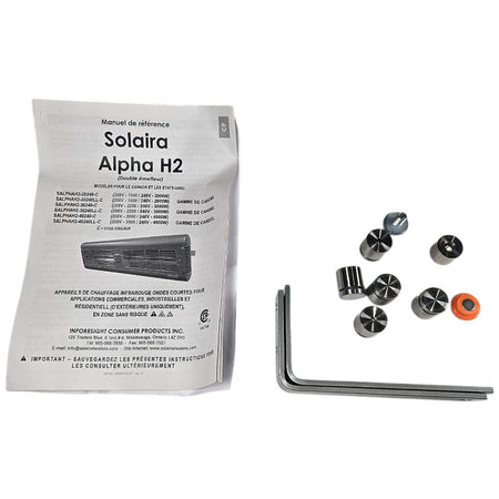 Solaira SALPHA2-30240L1G infrared electric heater