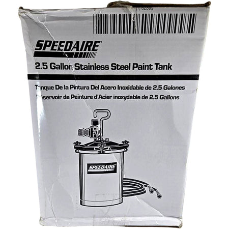 Speedair 6Z899 pressure feed paint tank