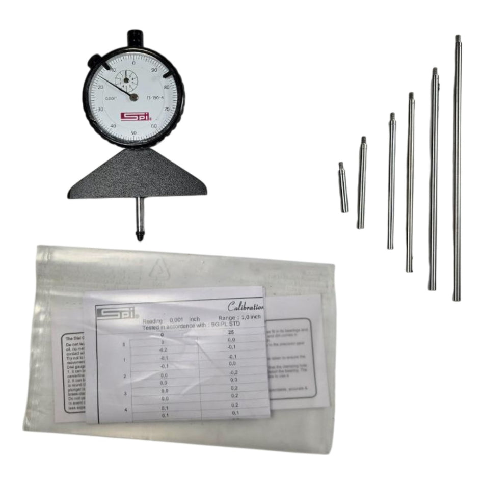 SPI 13-190-4 dial depth gage