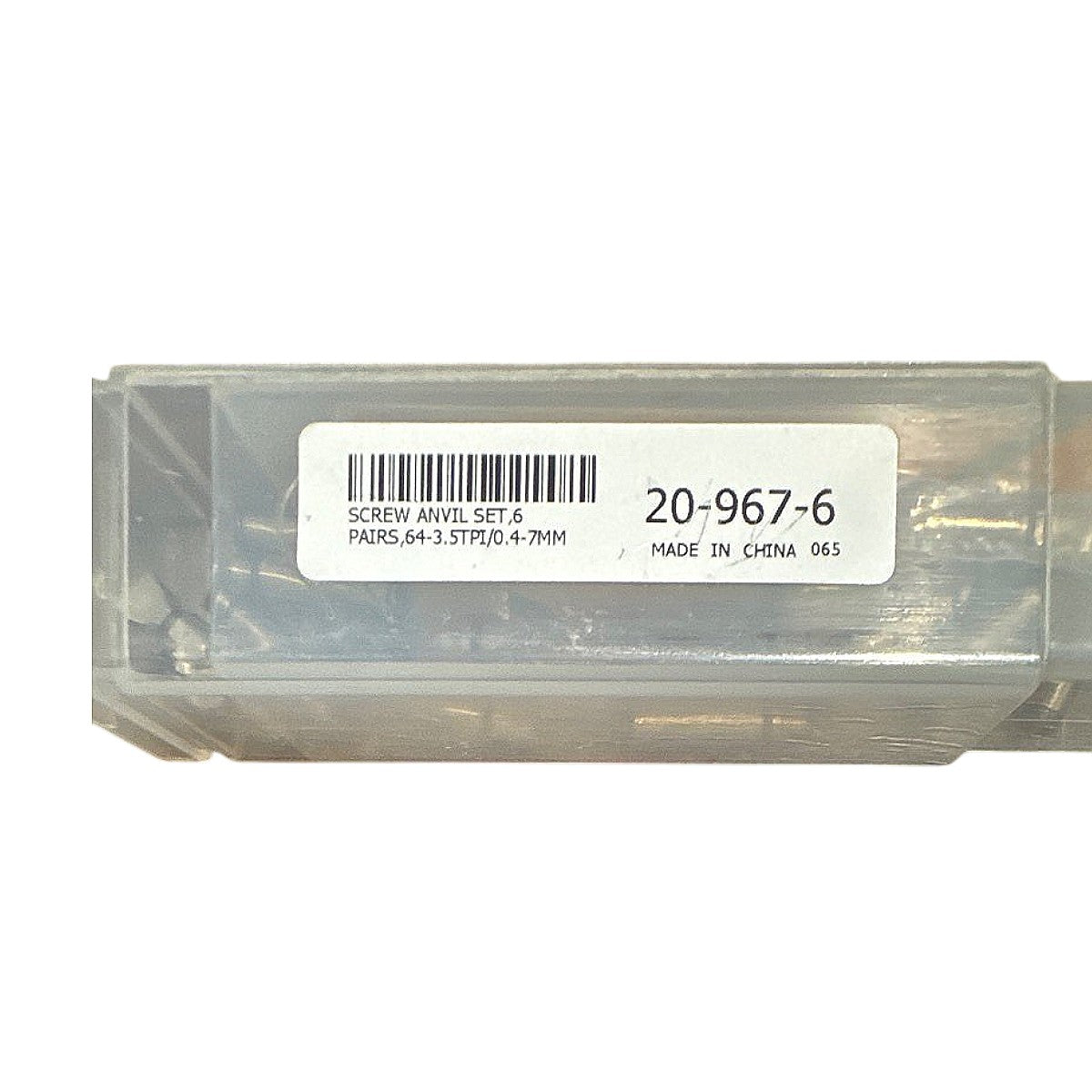 SPI 20-967-6 micrometer screw anvil set