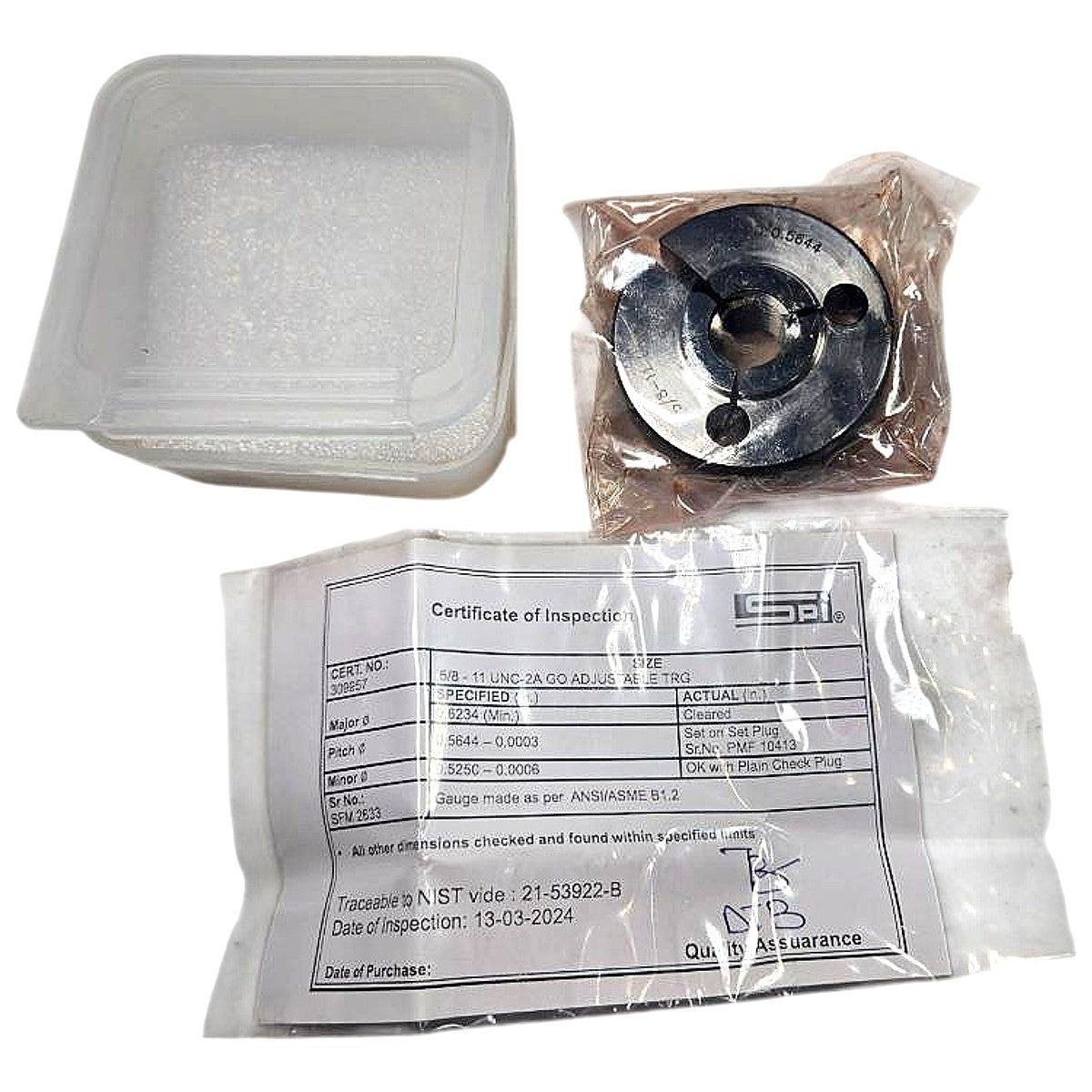 SPI 23-187-8 Thread Ring Gage
