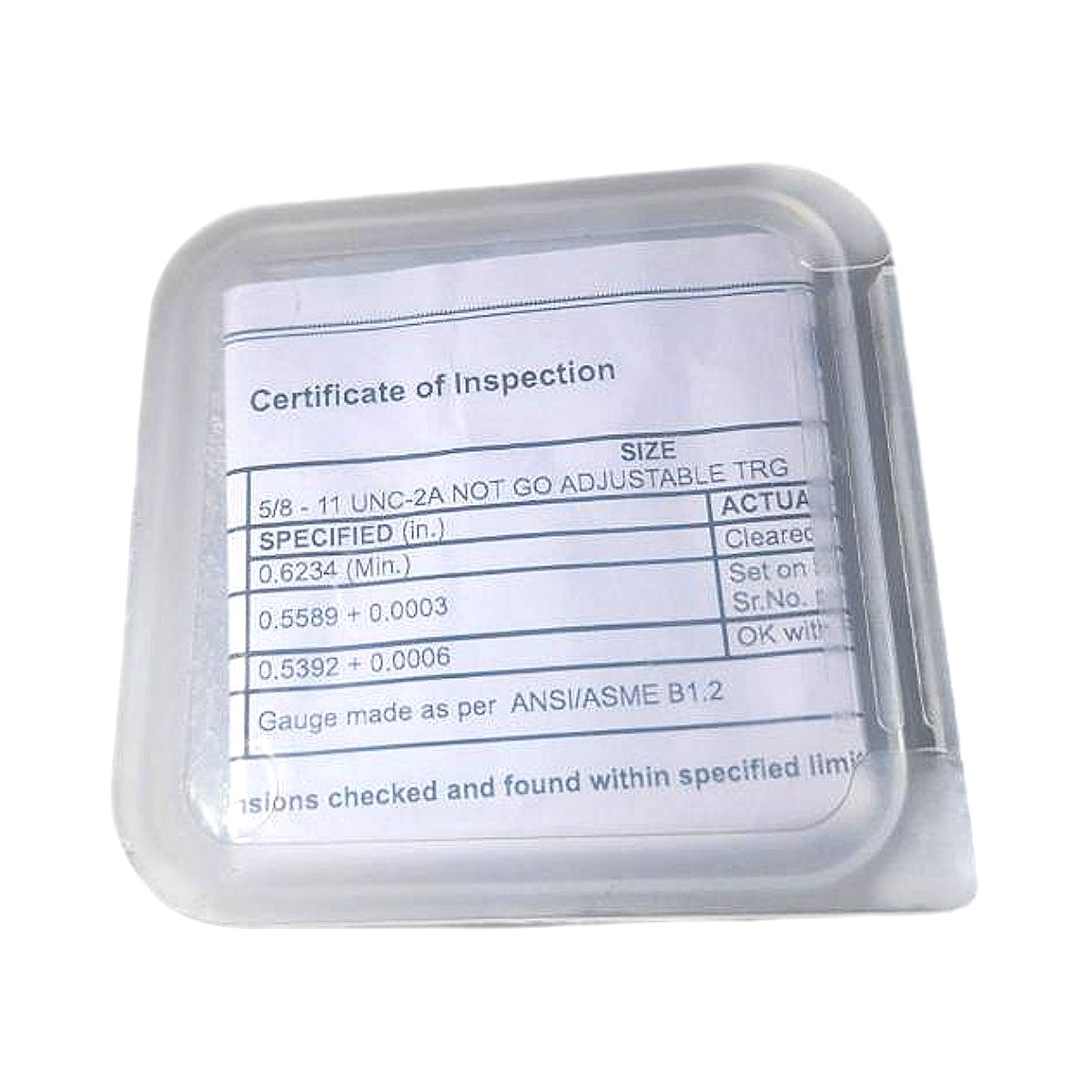 SPI 23-187-8 thread ring gauge