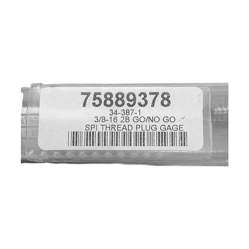 SPI 34-387-1 thread plug gage