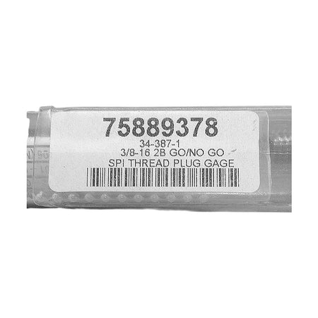 SPI 34-387-1 thread plug gage