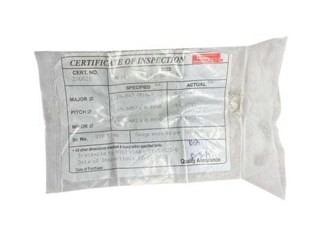 SPI 34-495-2 metric thread ring gauge