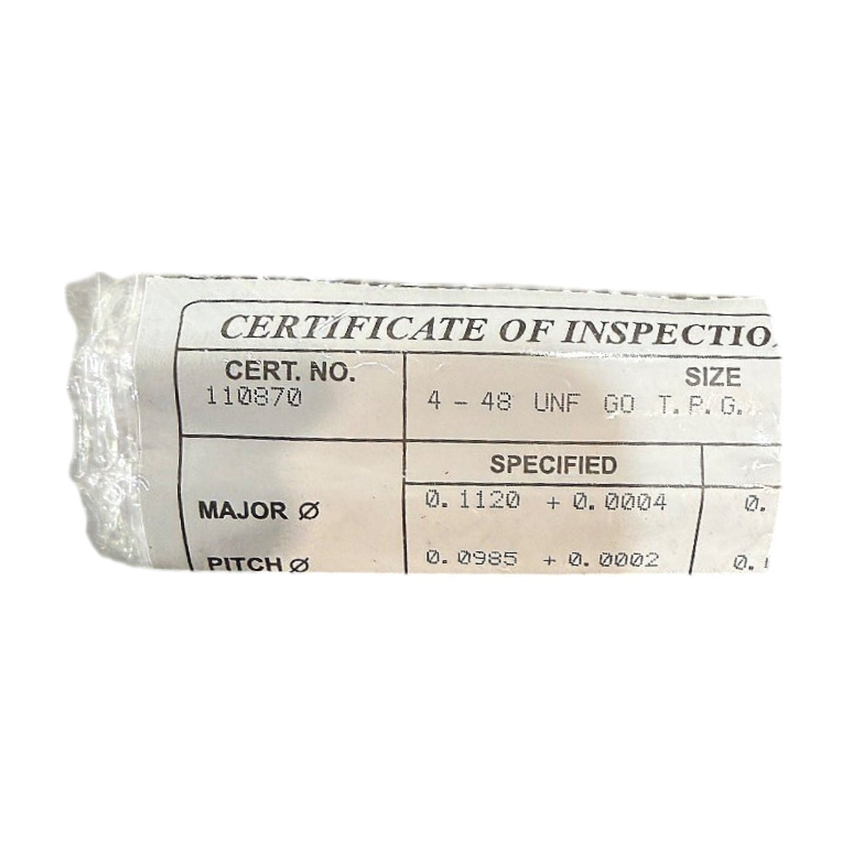 SPi 75887687 thread plug gage