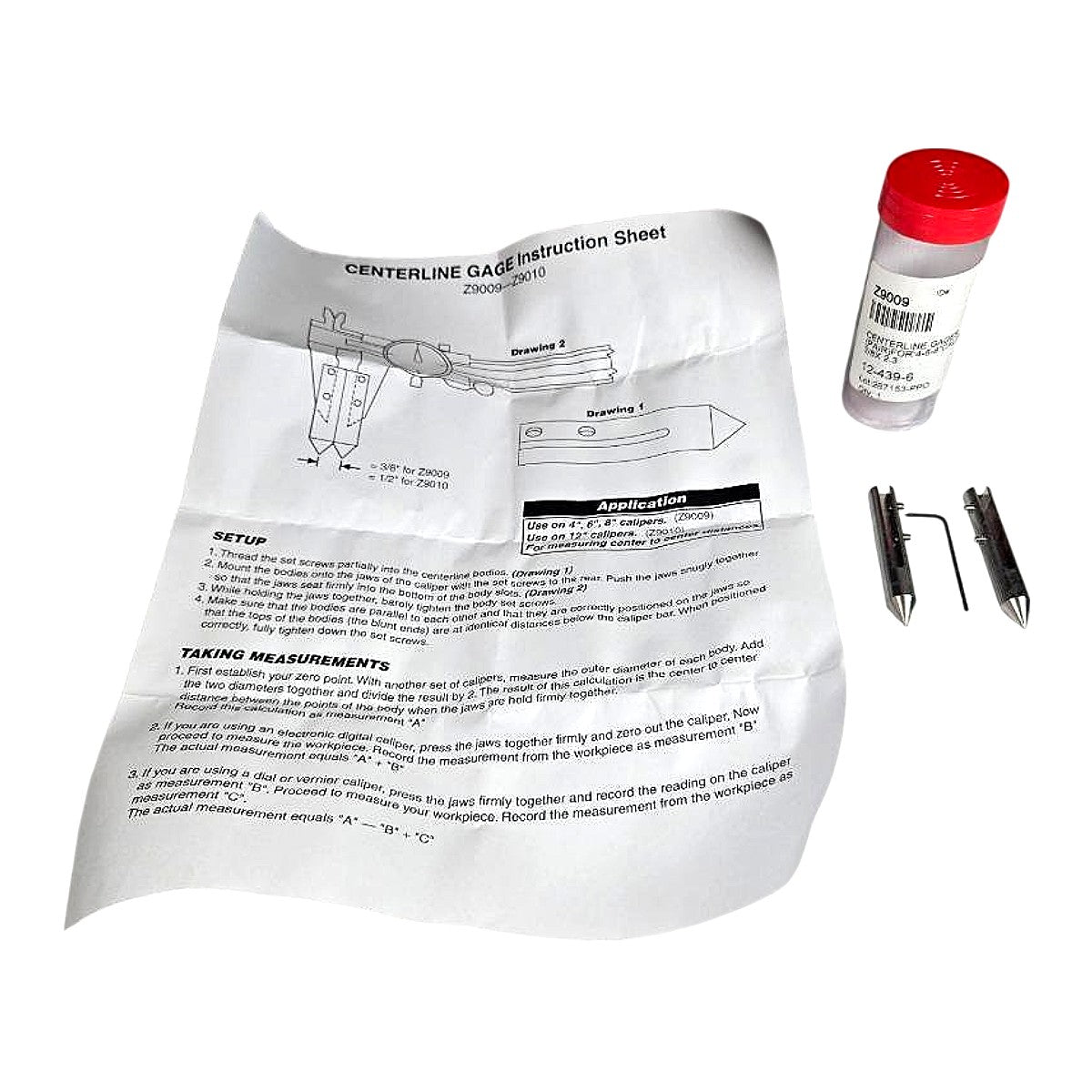 SPI Z9009 Caliper Centerline Attachment