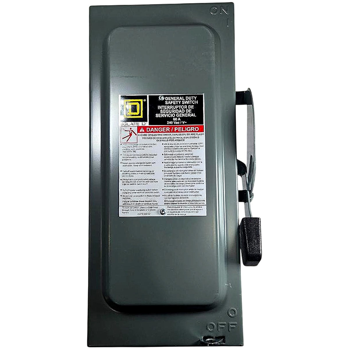 Square D D322N fusible safety switch