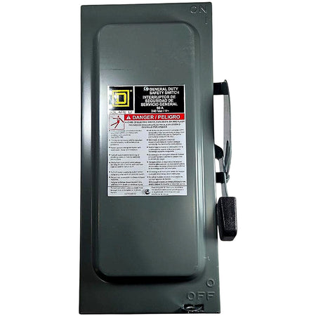 Square D D322N fusible safety switch