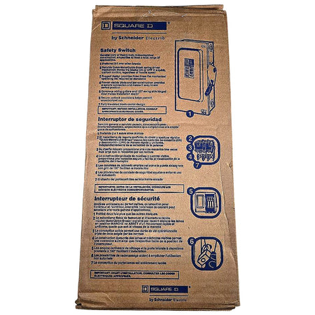 Square D D322N fusible safety switch