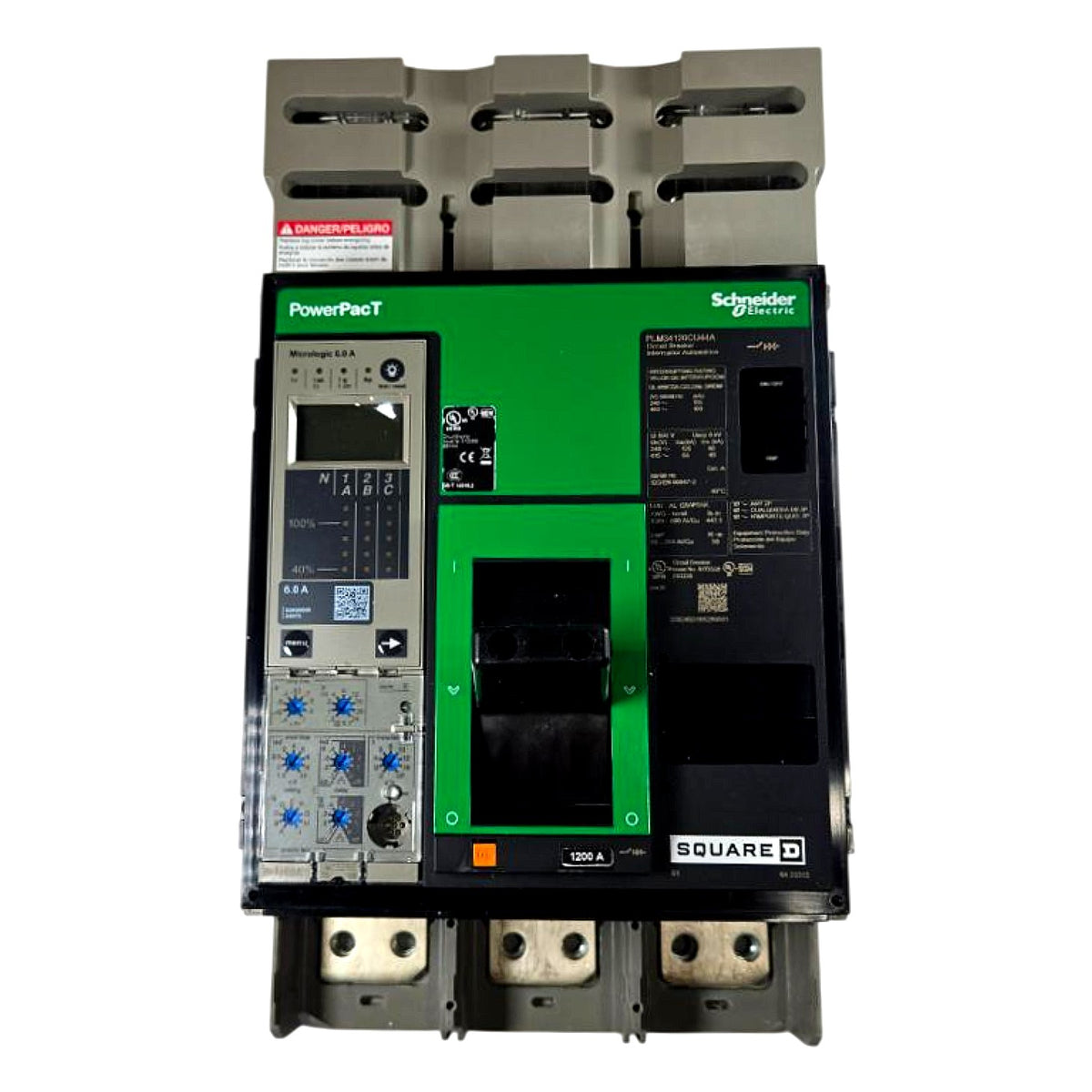 Square D PLM34120CU44A molded case circuit breaker