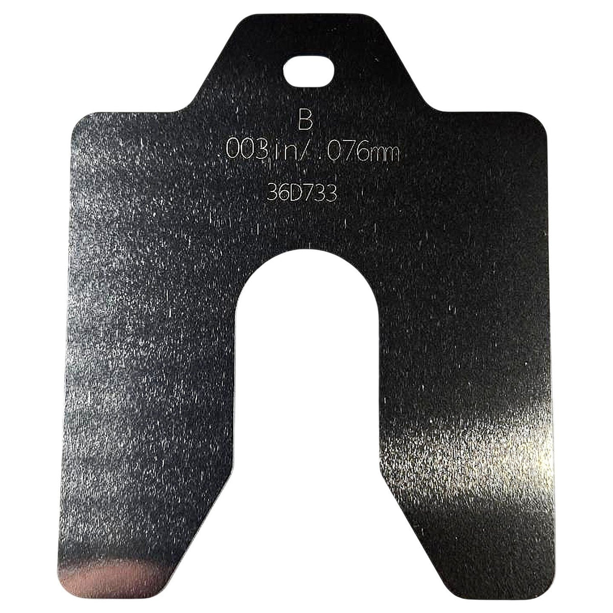 Stainless Steel 36D704 slotted shim assortment kit