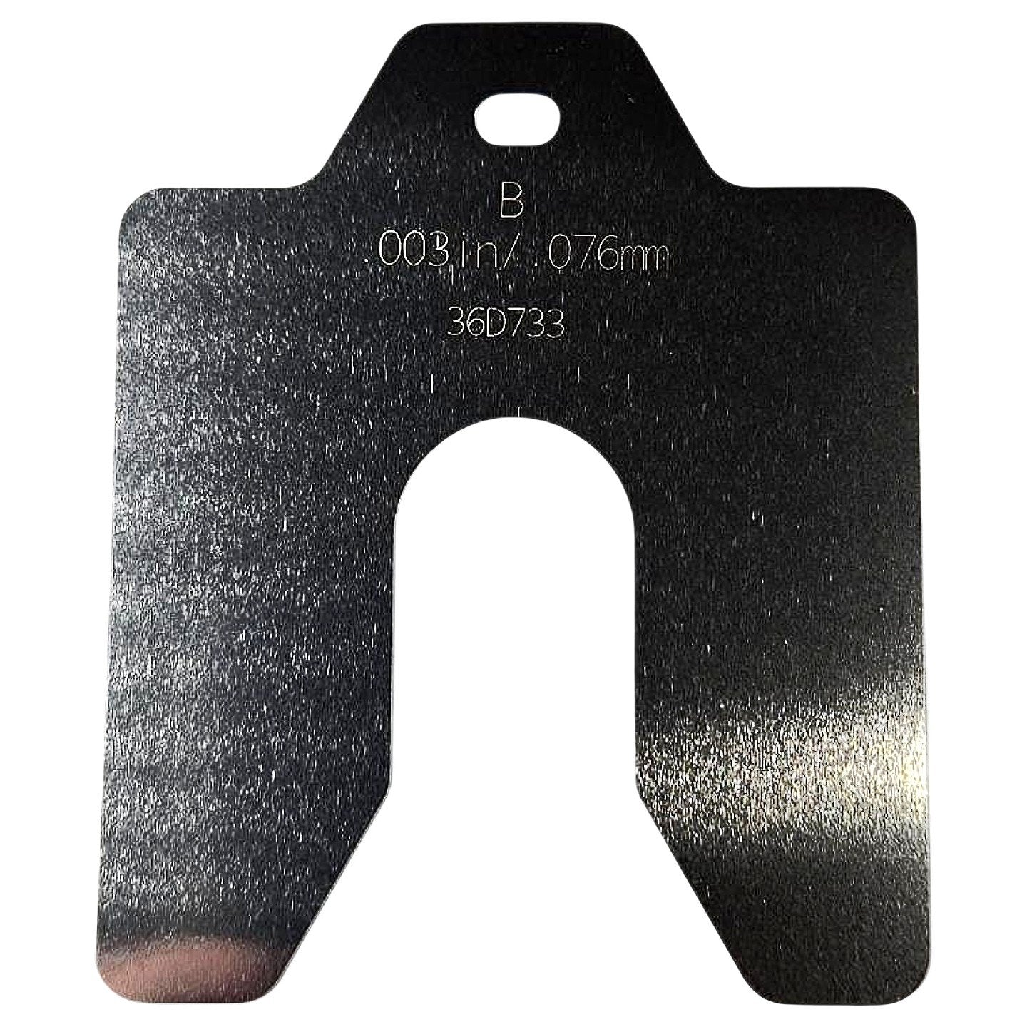 Stainless Steel 36D704 slotted shim assortment kit