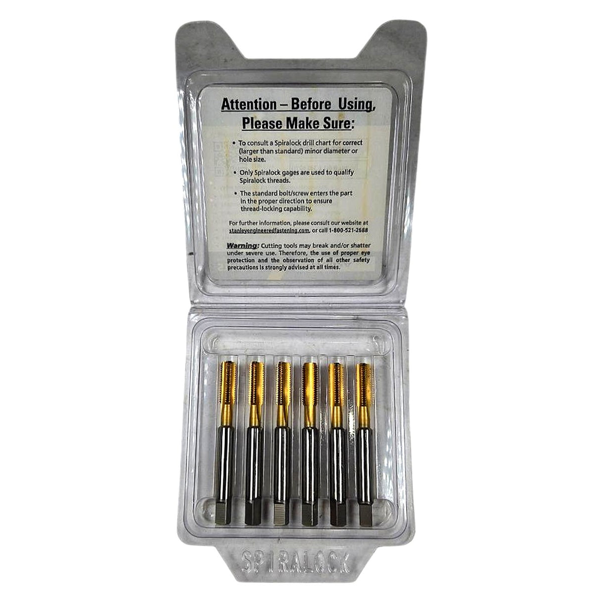 Stanley 17302A Spiralock Thread Tap Set