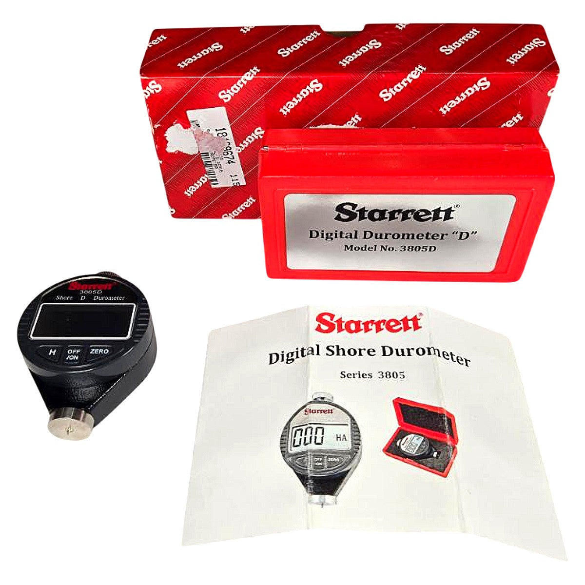 Starrett 3805D Digital Shore Durometer