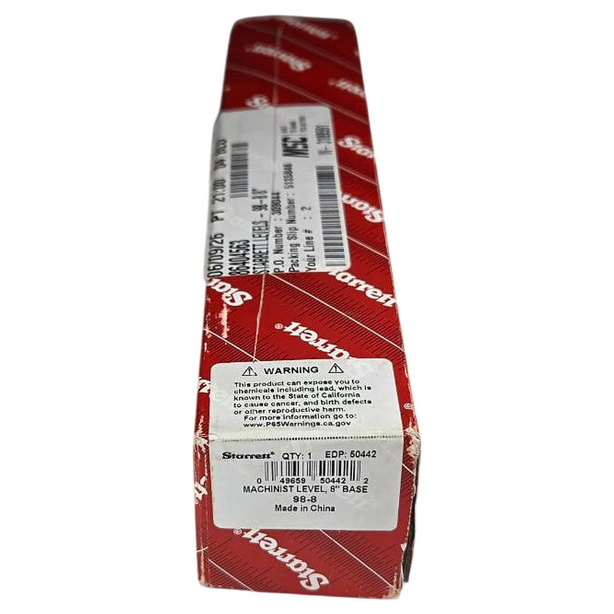 Starrett 50442 Machinist Precision Level