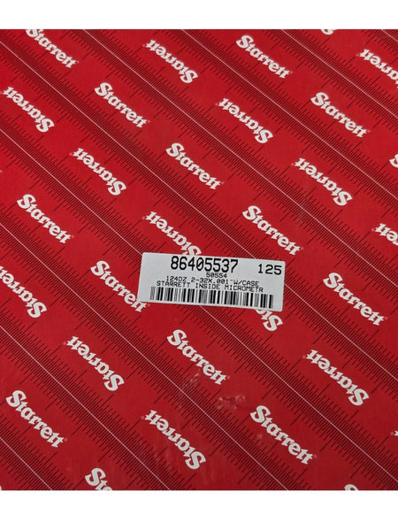Starrett 50554 inside micrometer set