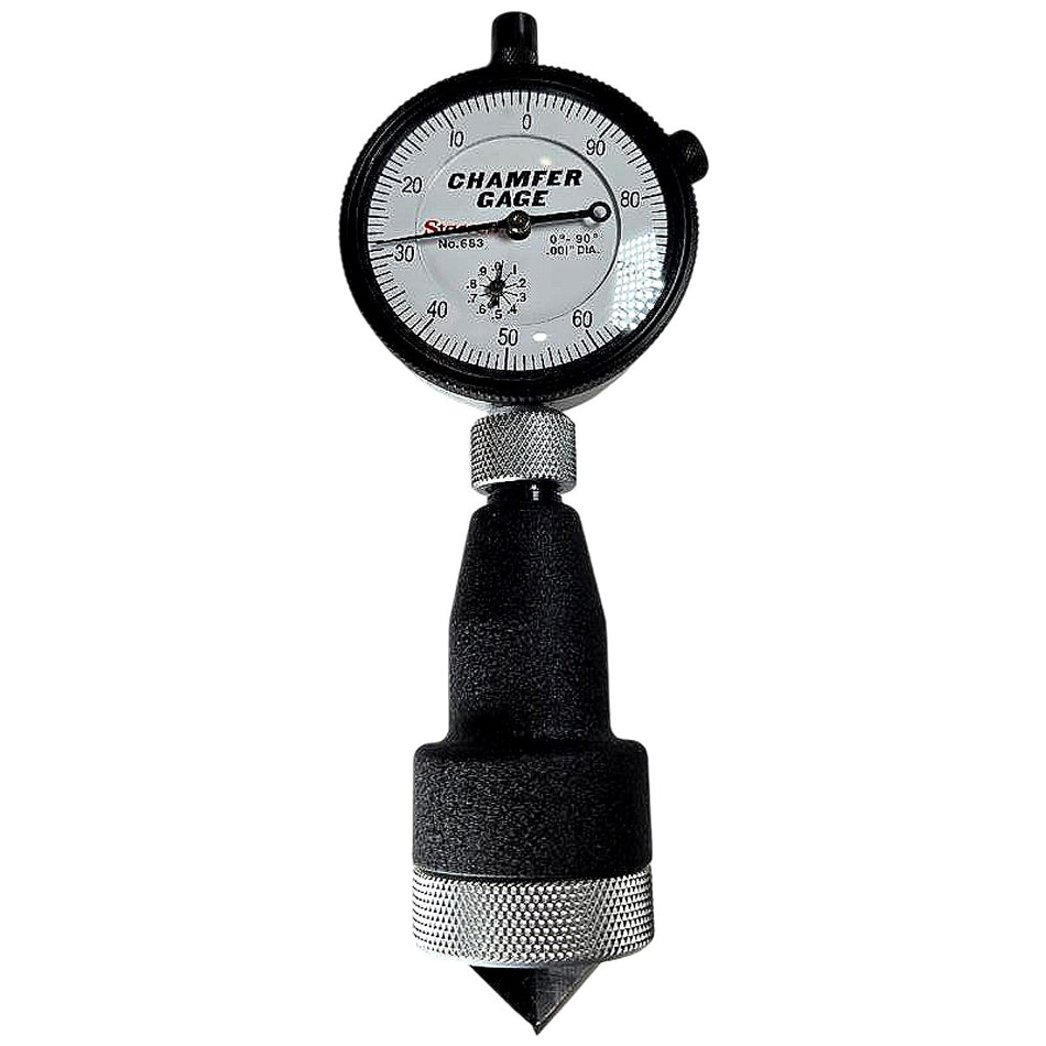 Starrett 683-3Z dial chamfer gage