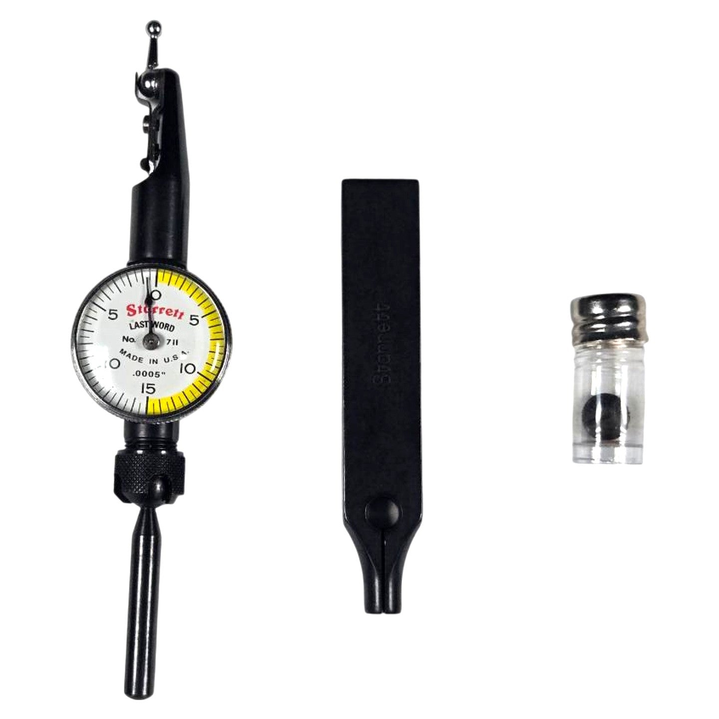 Starrett 711LPSZ dial test indicator set