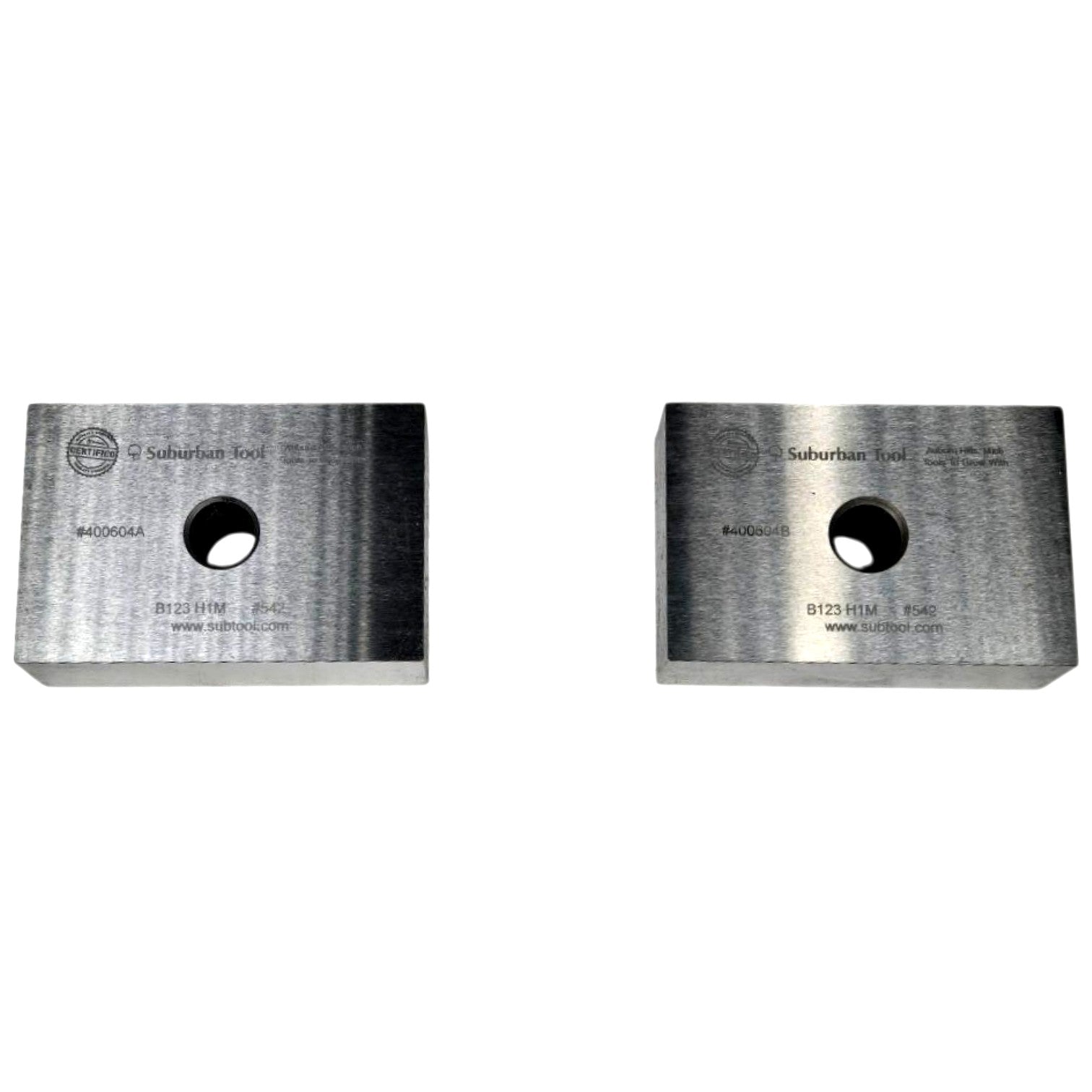 Suburban Tool B-123-H1-M precision 1-2-3 block pair
