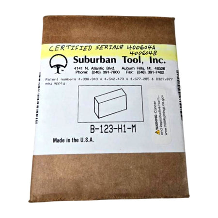 Suburban Tool B-123-H1-M precision 1-2-3 block pair